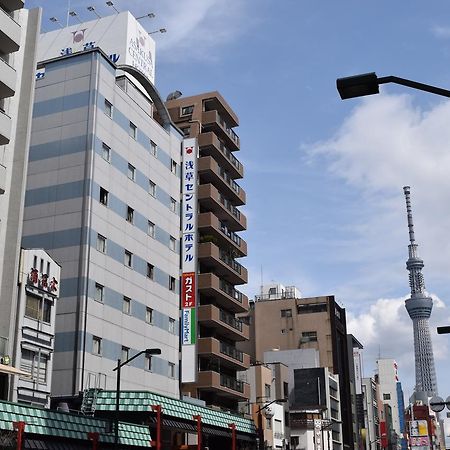Asakusa Central Hotel Tokyo prefektur Exteriör bild